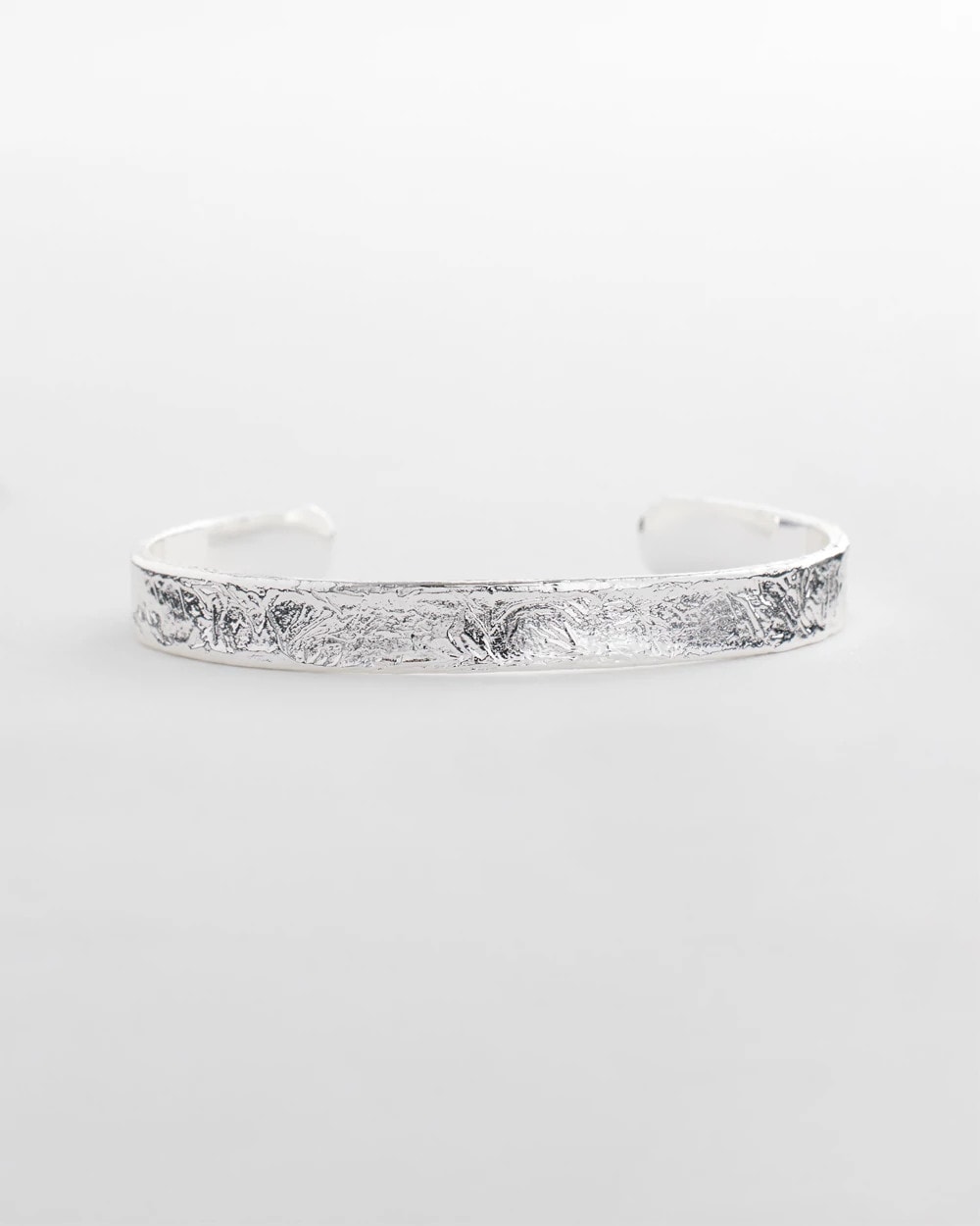 Silvertone Flexible Cuff Bracelet | Chico's